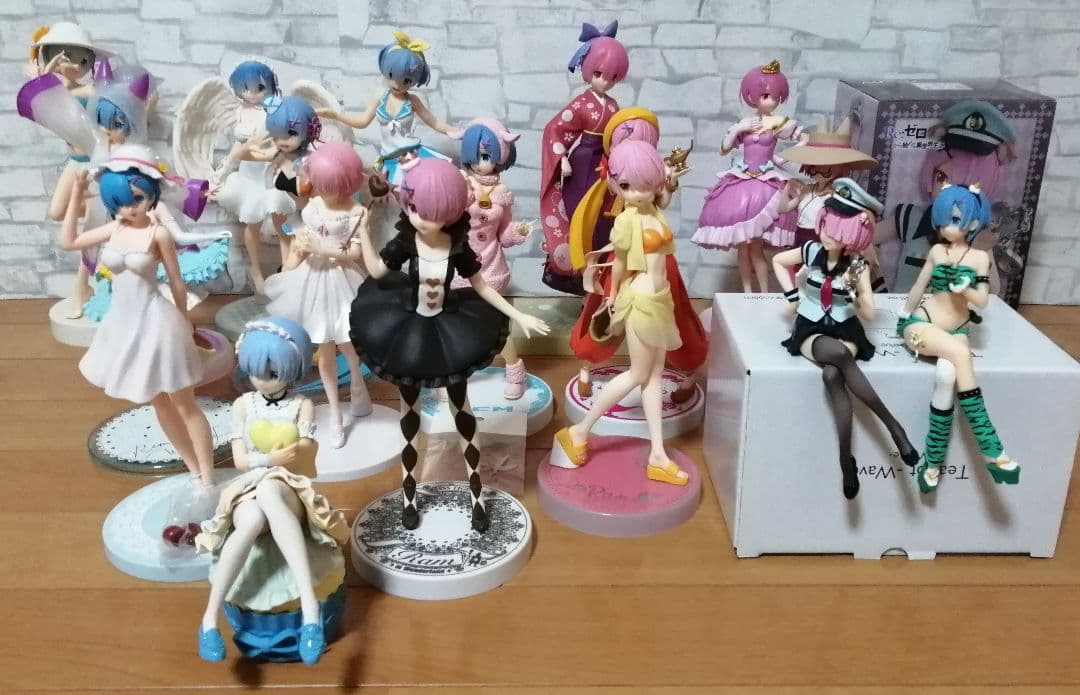 美少女フィギュア Re:ゼロから始める異世界生活 レム ラム まとめ売り