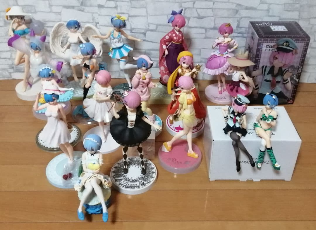 美少女フィギュア Re:ゼロから始める異世界生活 レム ラム まとめ売り