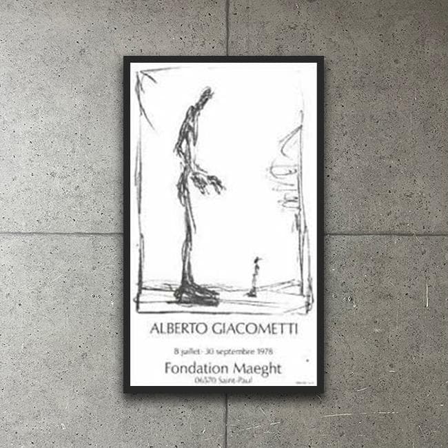 【額装済】o Giacometti《Dessin 1》アートポスター