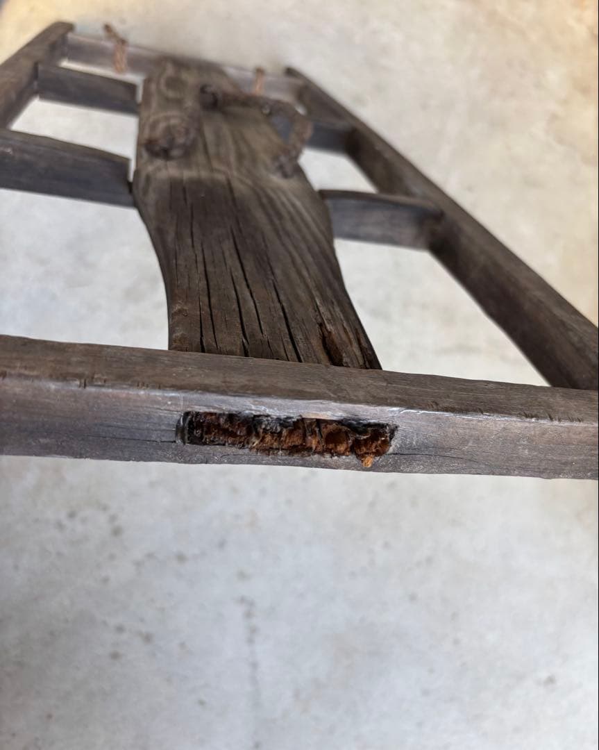 昭和レトロ農具　田下駄　民芸品　貴重品