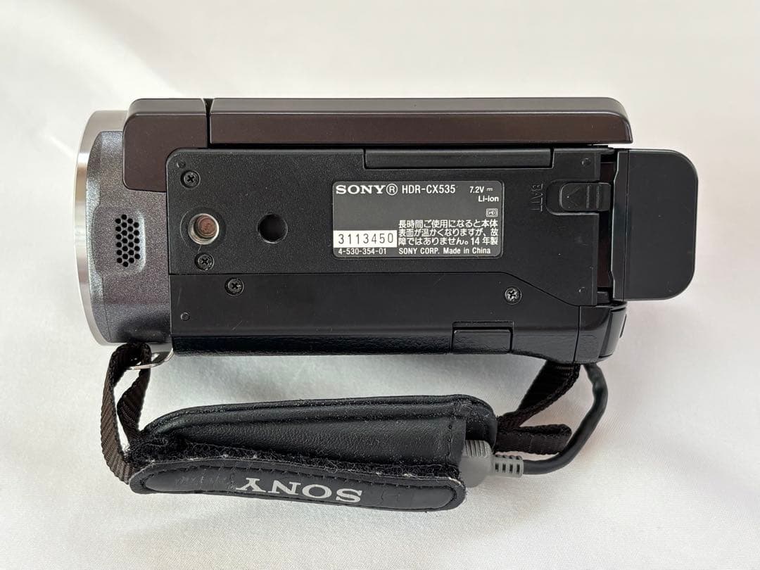 SONY　ソニー　HDR-CX535 ハンディカム ビデオカメラ ブラウン