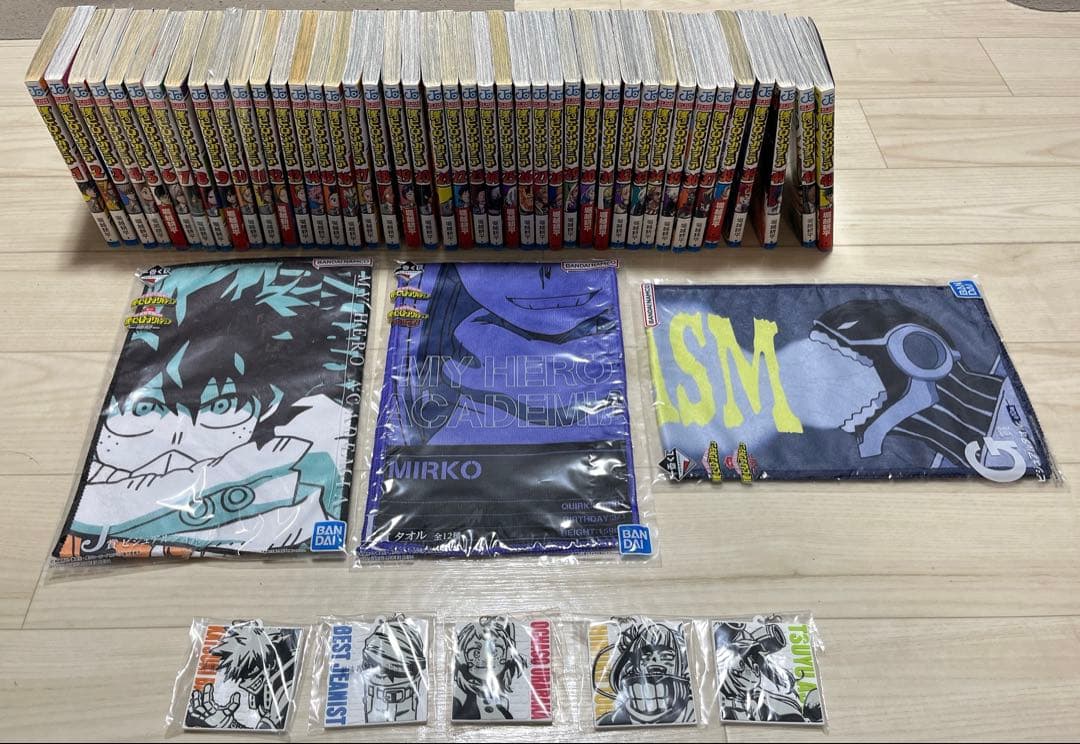 僕のヒーローアカデミア全巻セット　オマケ8点付き