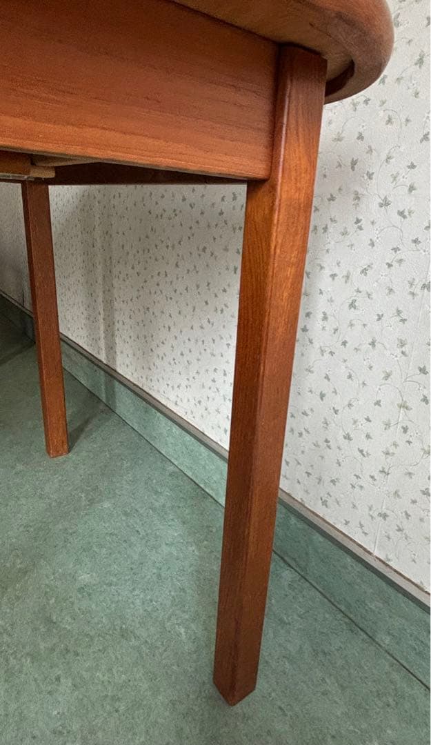 デンマーク　ヴィンテージ　エクステンション　スクエア　ダイニングテーブル