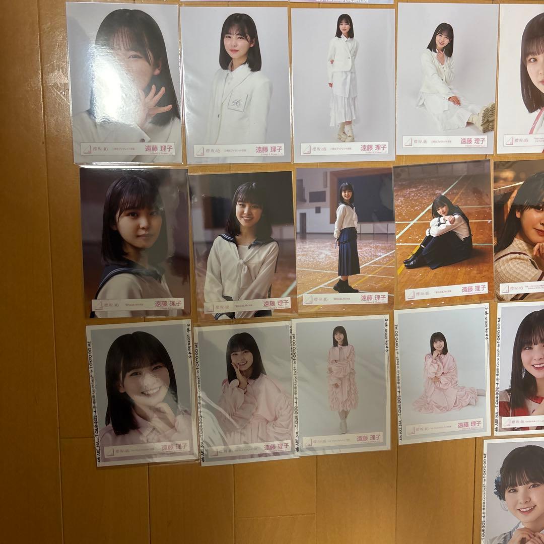 【最終値下げ】遠藤理子 生写真 34コンプ 櫻坂46