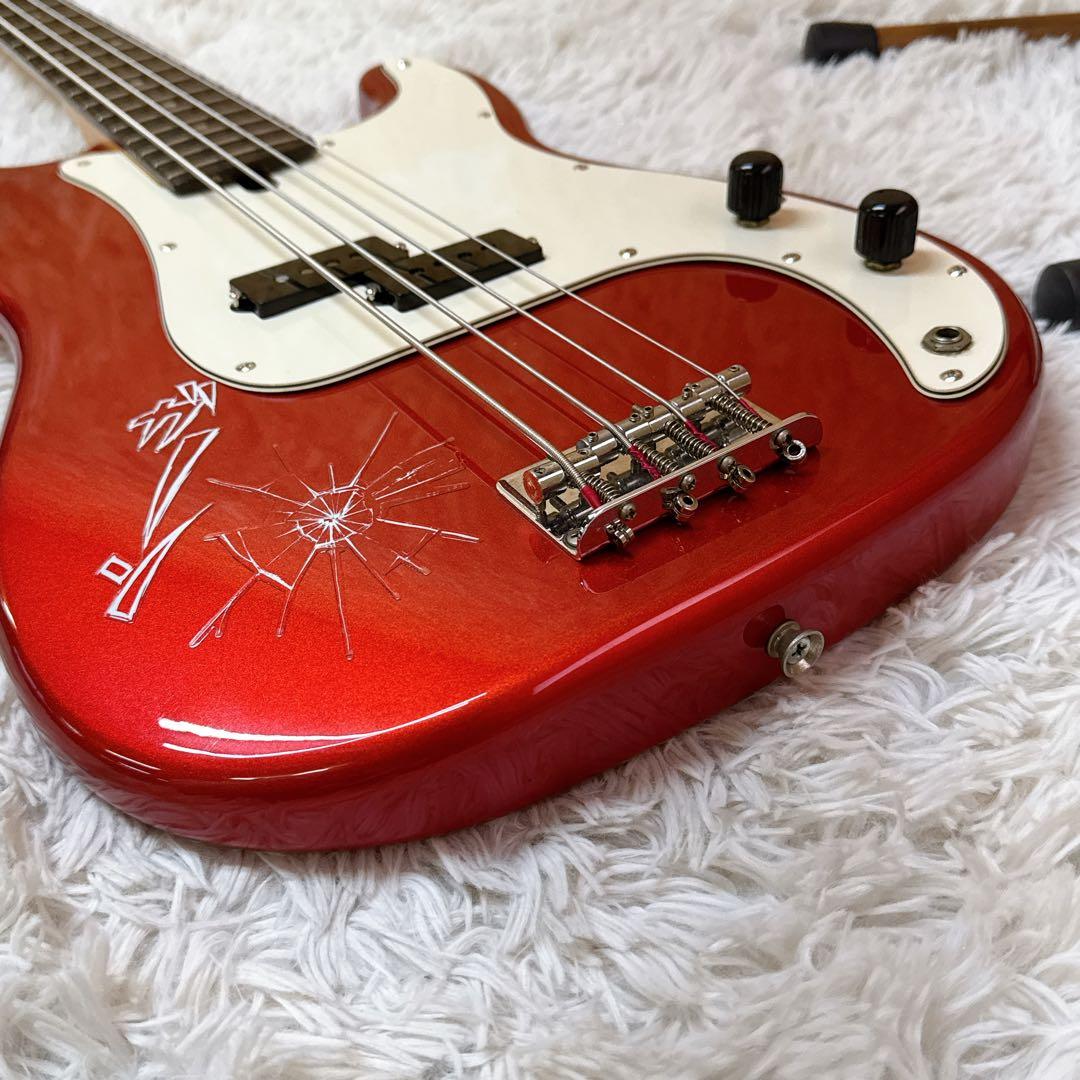 Bacchus バッカス PBタイプ プレシジョンベース 初心者向け レッド 赤