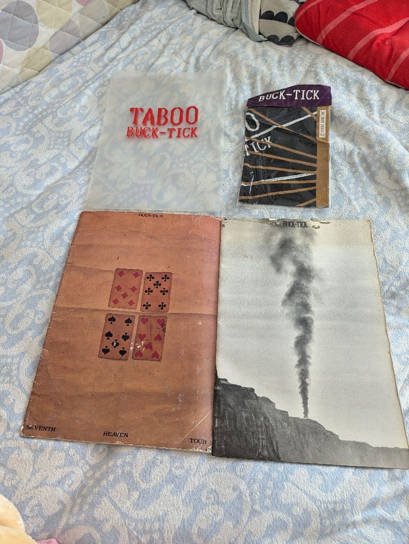 BUCK-TICK TABOOグッズ他パンフレットセット