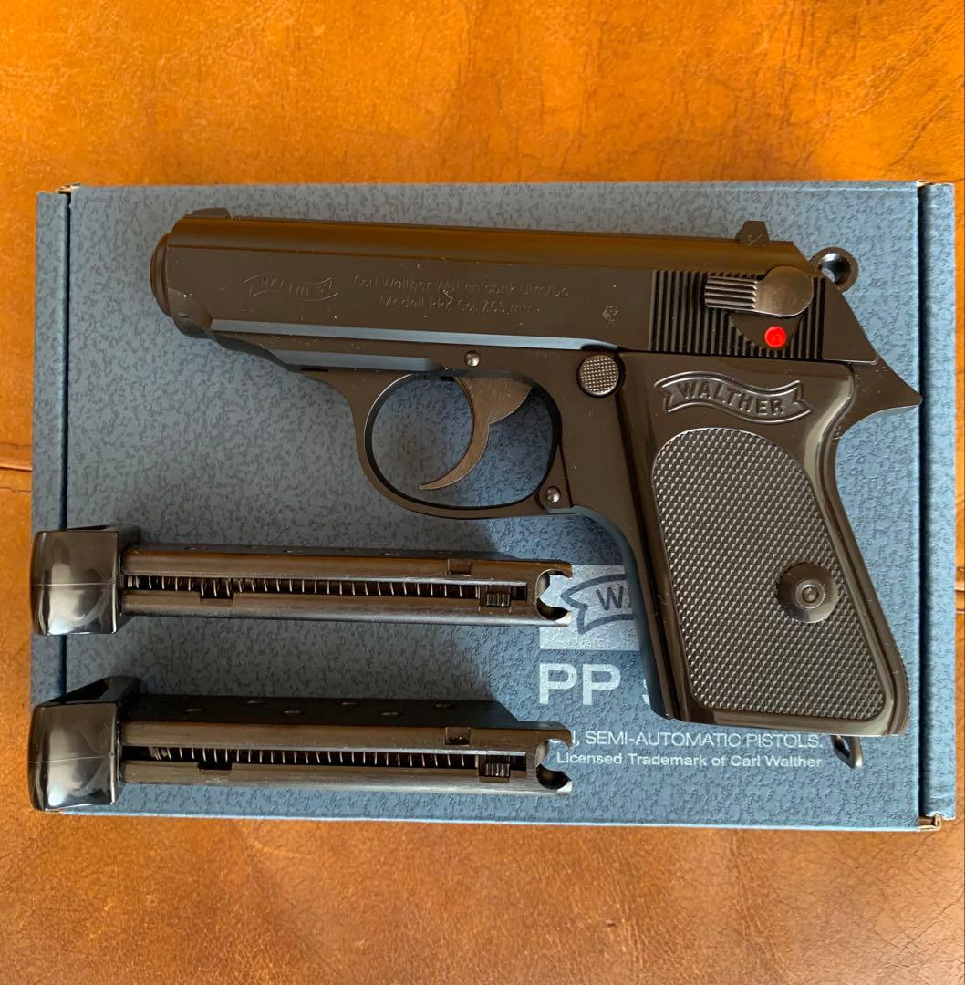 マルゼン ワルサー PPK ブラックモデル & スペアマガジン1個付