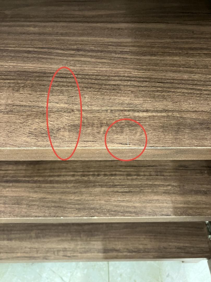 無印良品 キャビネット ウォールナット材 ブラウン