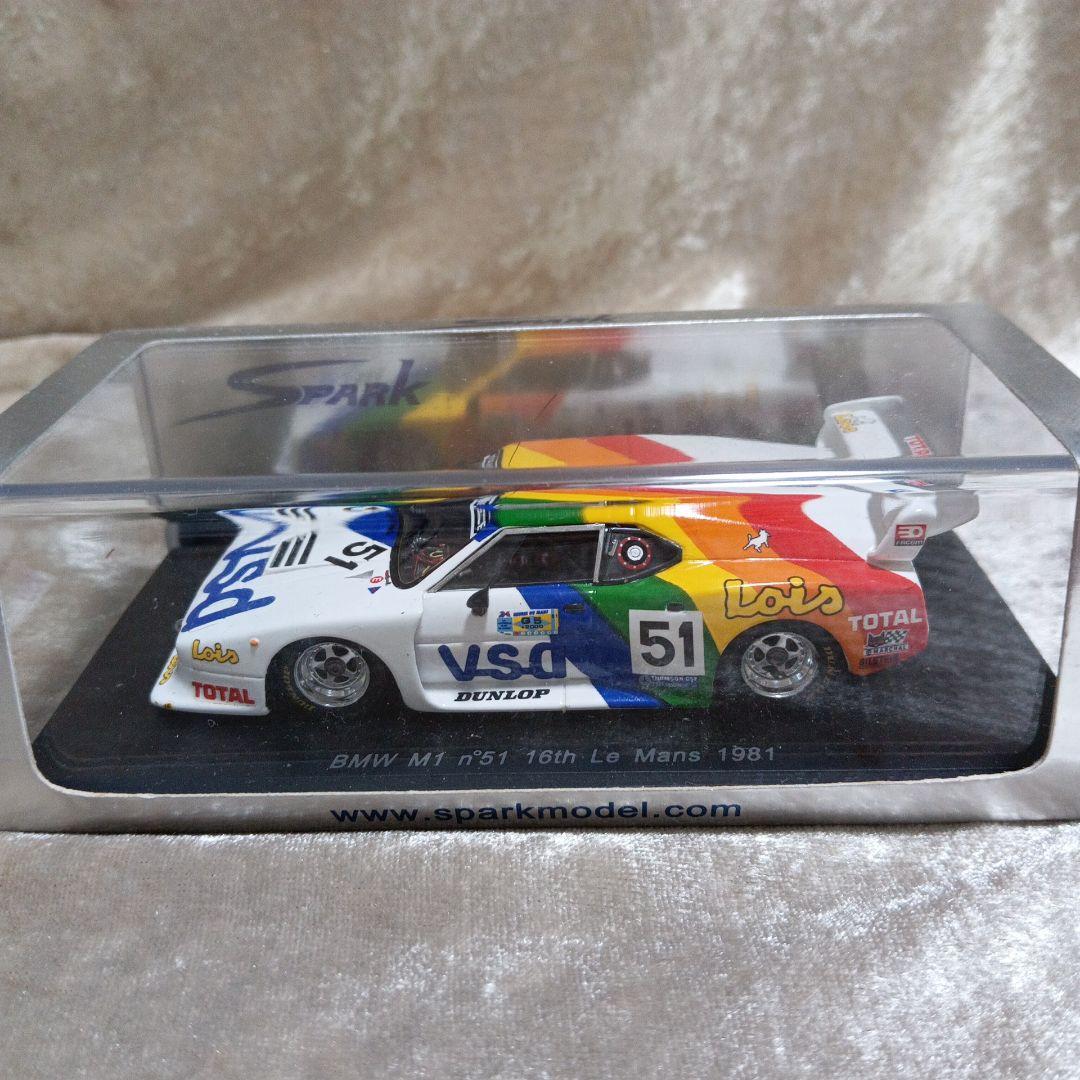 本日特価　BMW M1 1981年ル・マン ミニカー