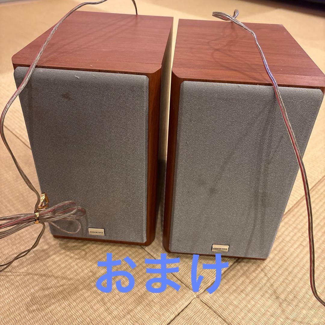 【おまけ:ONKYOスピーカー2個付】marantz PM6100SA アンプ