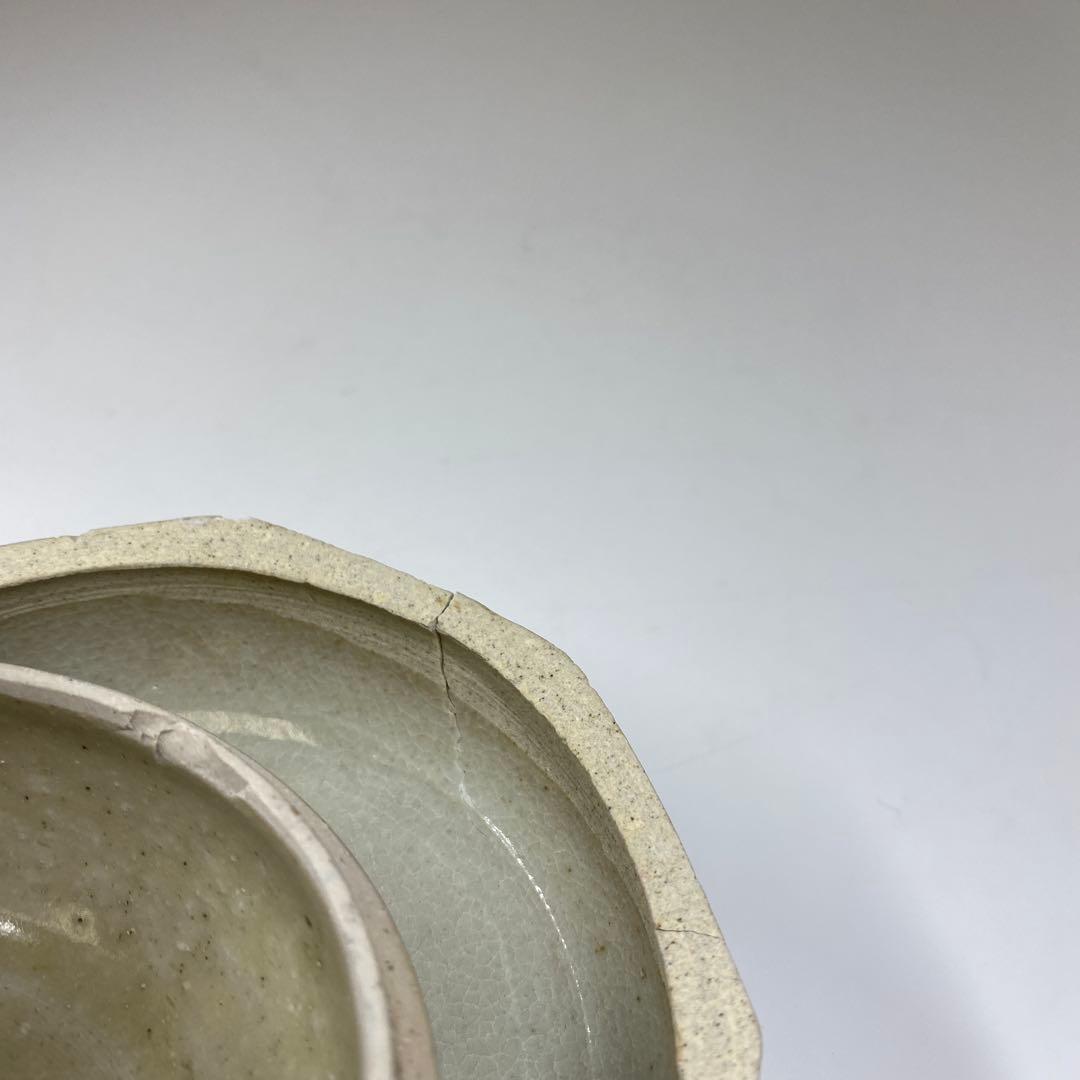 専用　16世紀　安南合子　3点　直径10.4・8㎝　トヒチ　東な7-0201①