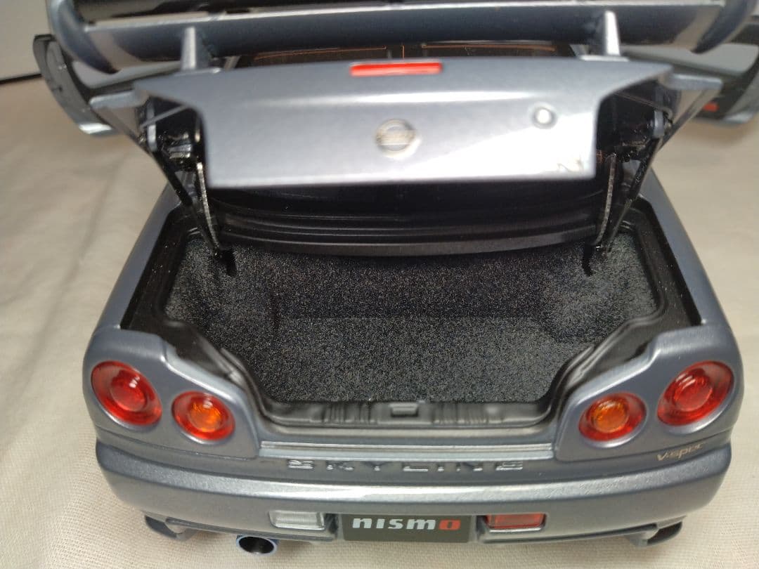 モーターヘリックス MOTORHELIX 1/18 GT-R R34 CRS