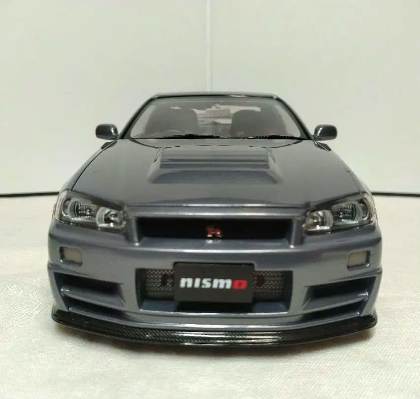 モーターヘリックス MOTORHELIX 1/18 GT-R R34 CRS