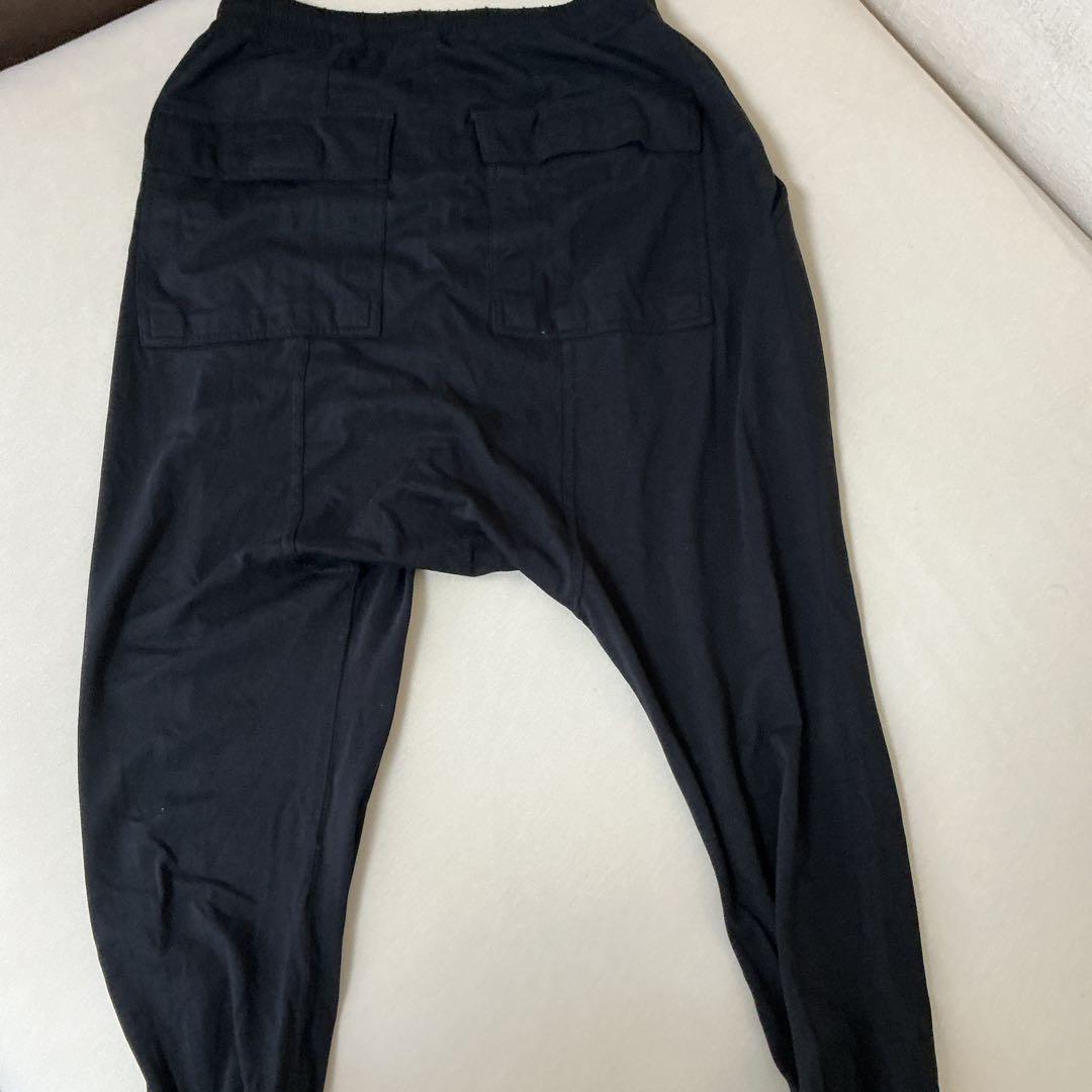 RickOwens DRKSHDW 18FW ブラックサルエルパンツ　XS
