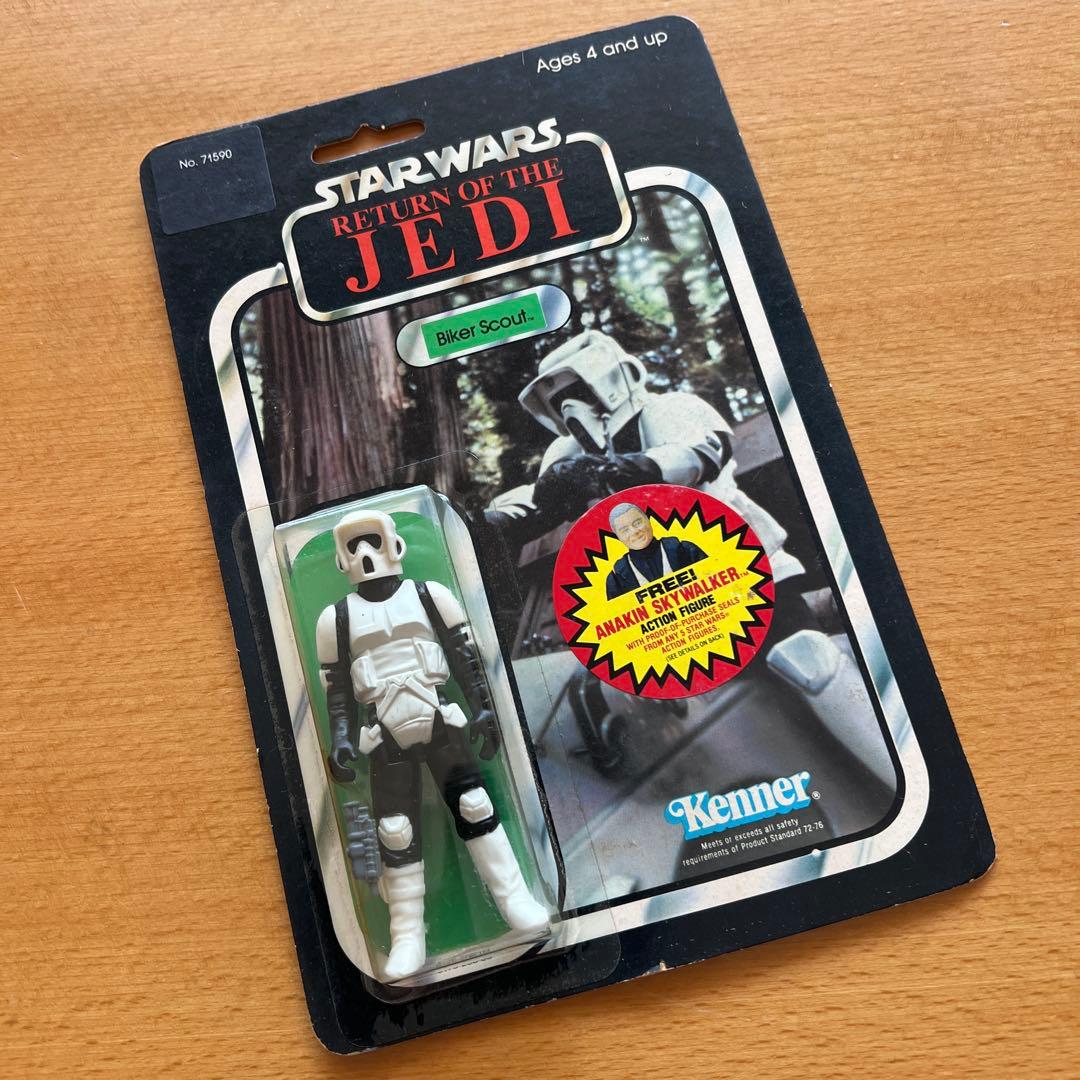 オールドケナー 美品 ROTJ Biker Scout (Short Mask)