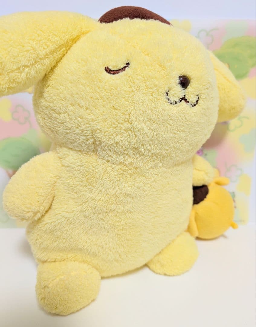 ポムポムプリン　ミニプリン　ぬいぐるみ