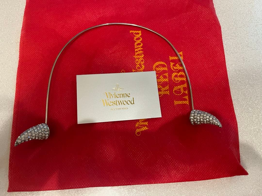 【未使用・保証書付Vivienne Westwood ディアマンテホーンティアラ