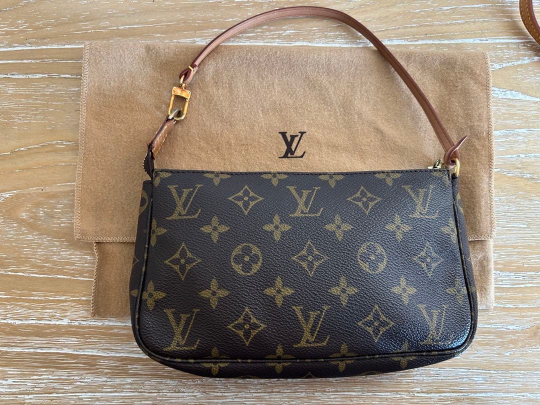 ルイ ヴィトン モノグラム ポシェット アクセソワール アクセサリーポーチ