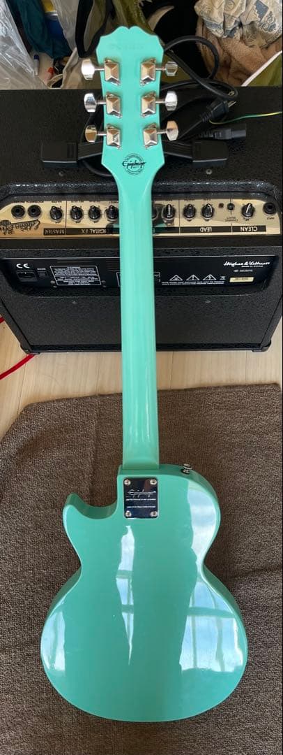 Epiphone Les Paul SL Turquoise エレキギター