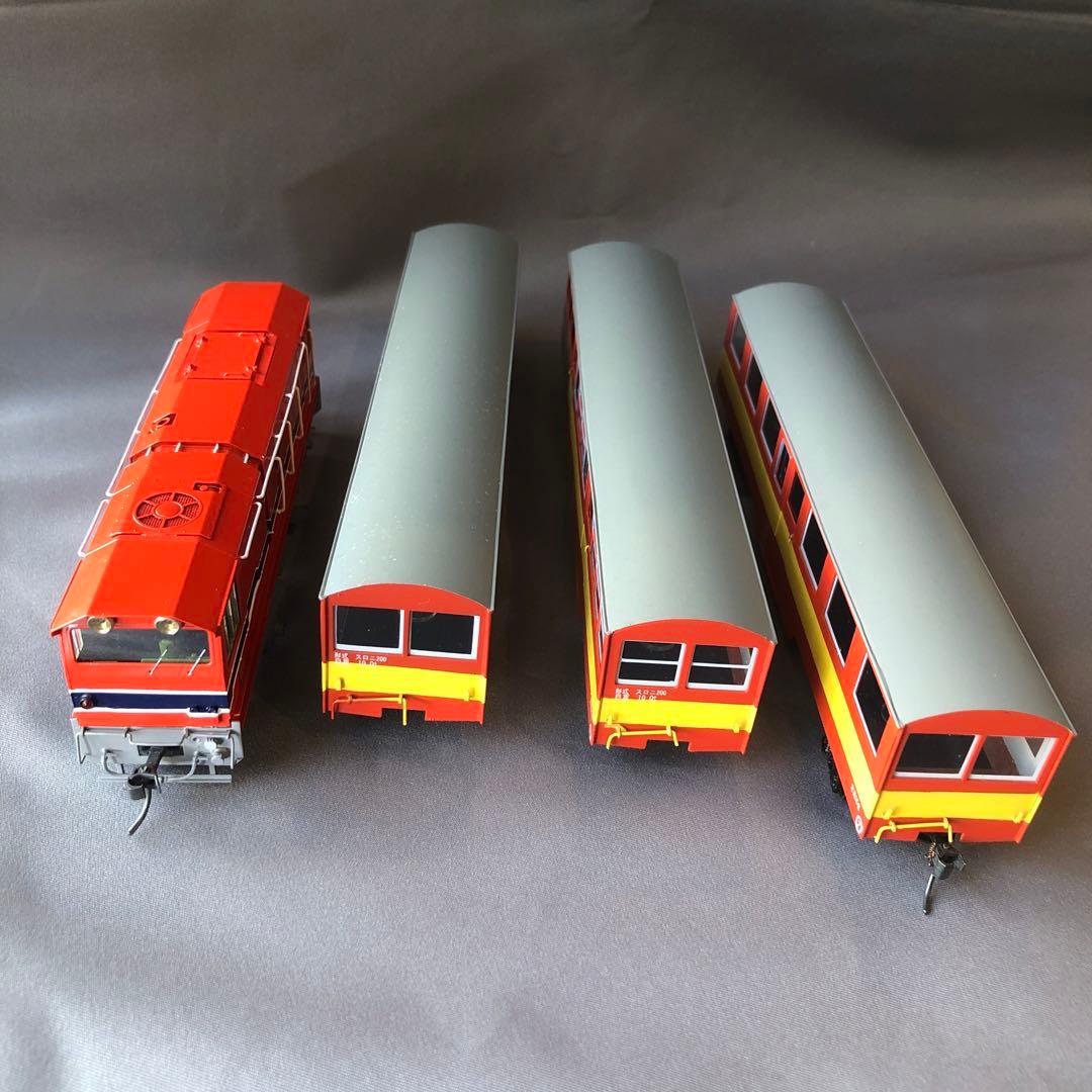 鉄道模型 HOゲージ 大井川鉄道井川線 DD20 4両編成