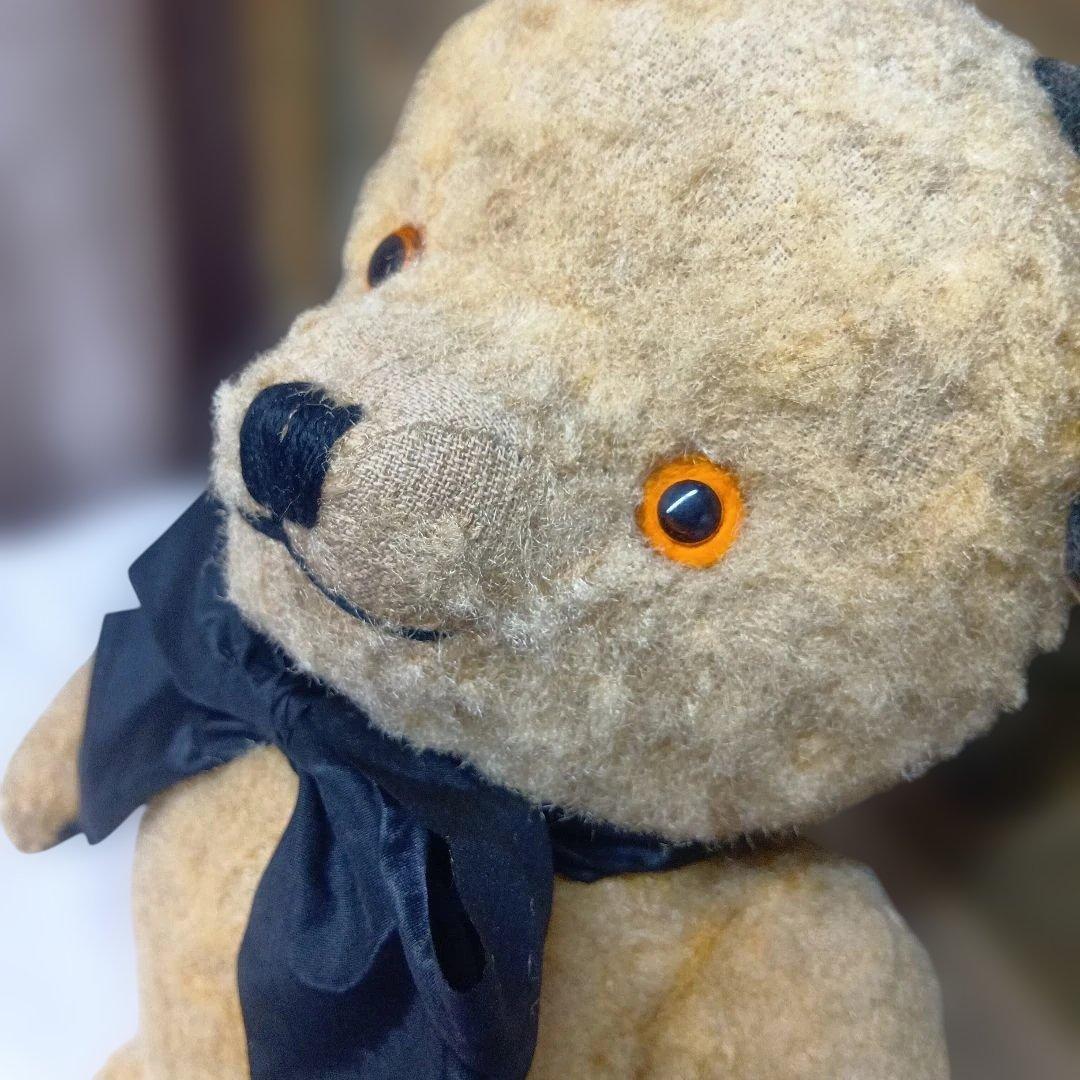 ♥イギリスからやって可愛いアンティーク　スーティーテディベア♥