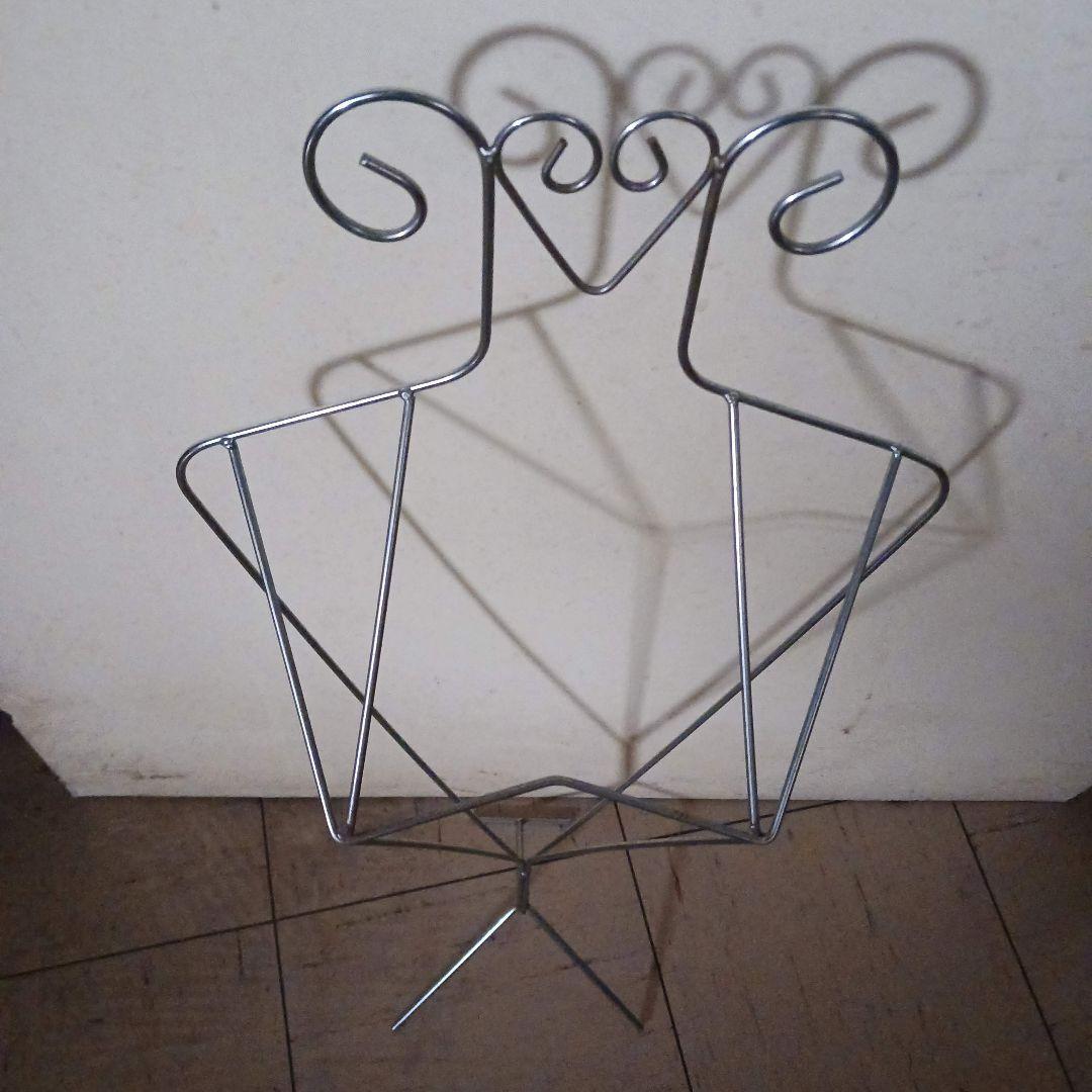 ワイヤートルソー　5台セット　マネキン　什器　ディスプレイ　店舗用品