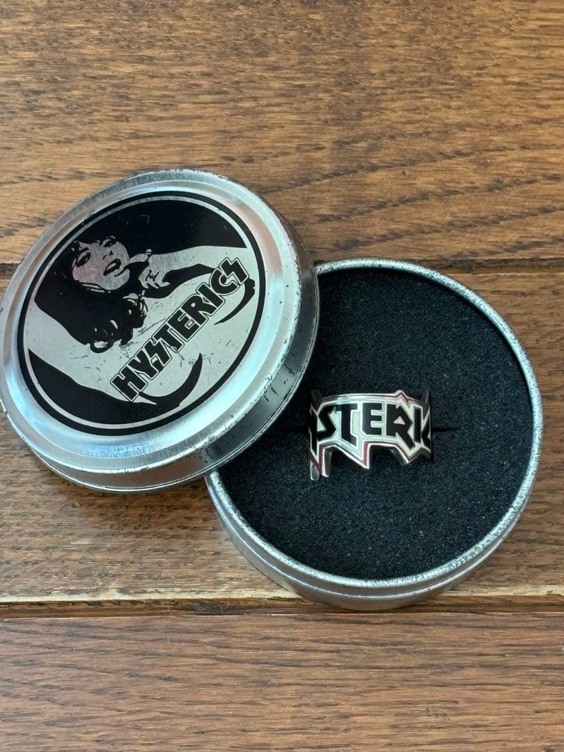 ヒステリックグラマー ロゴリング シルバー