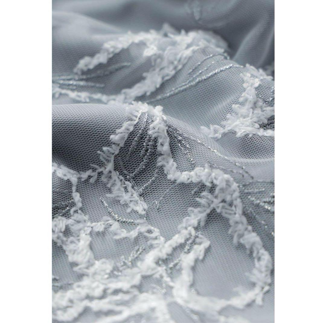 8★新品タグ付き★ドリードール　フェザーフラワーチュールドレス　M