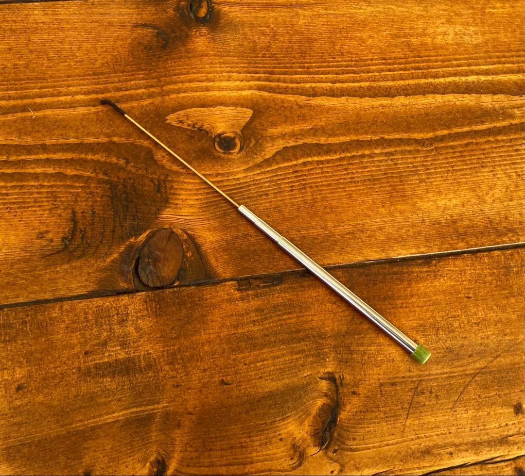 クワガタ採集セット　蛍光ピンク　オリジナル掻き出し棒　デジタルノギス　採集ケース