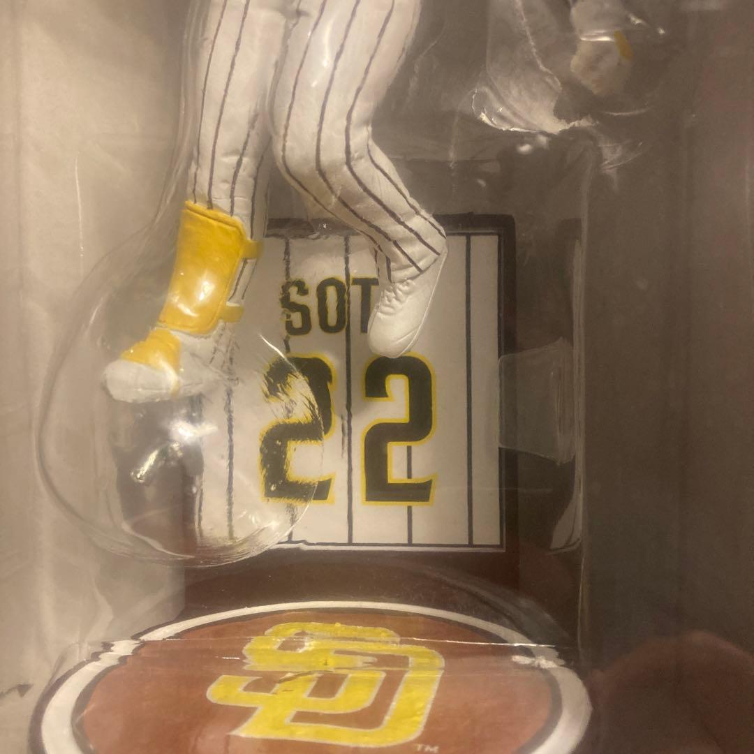 絶版品　サンディエゴ・パドレス ボブルヘッド ソト 22番