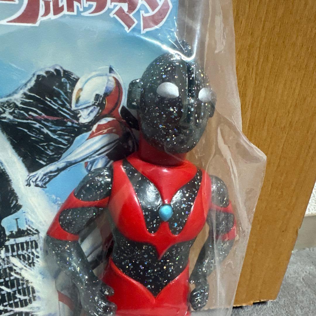 マルサン 55th ウルトラマン 350 ソフビ スパークルグリッター 新品