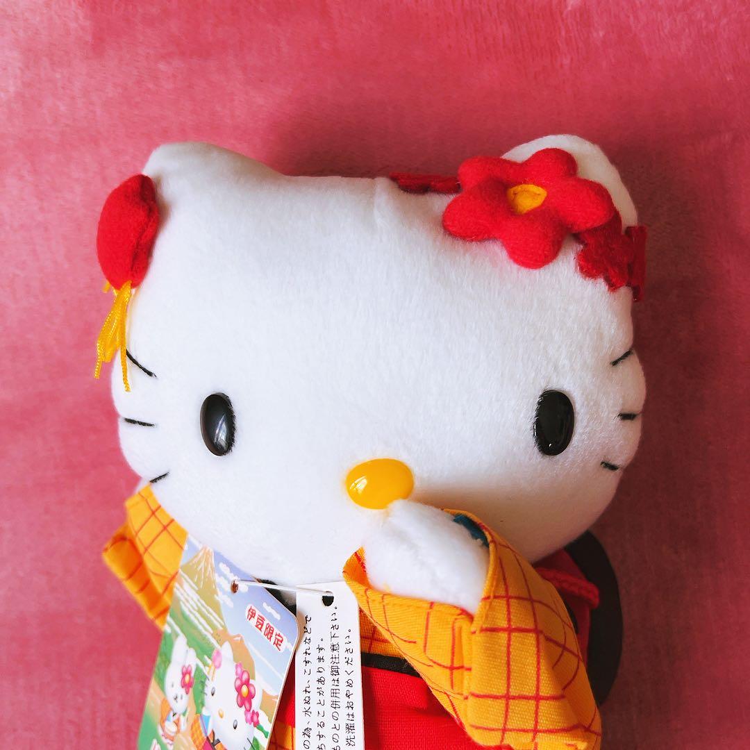 希少レア　ハローキティ　ご当地　ぬいぐるみ　伊豆限定　2001 サンリオ