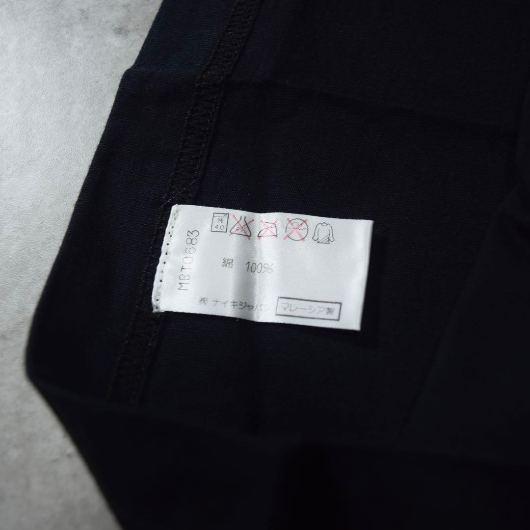 90s NIKE AIR JORDAN プリントTシャツ ウィングロゴ ブラック