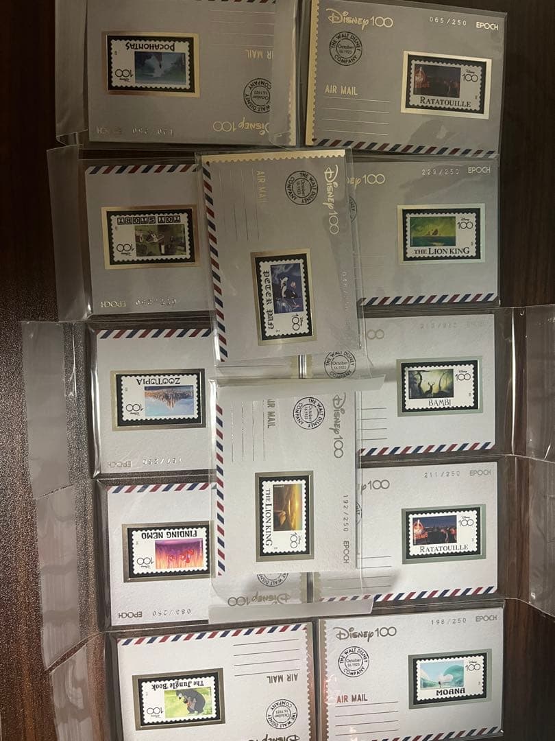 エポック　ディズニー100周年　限定コレクション　世界250枚限定