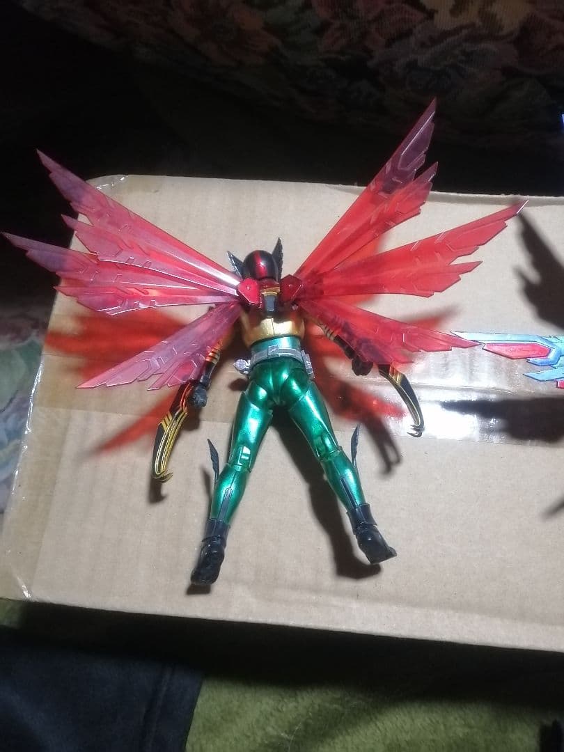 真骨彫製法仮面ライダーオーズタジャドルエタニティ＆スーパータトバ改造品