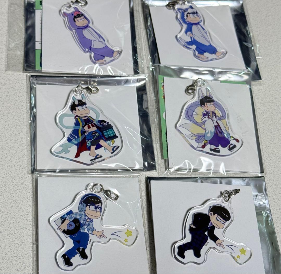 おそ松さん へそくりウォーズ アクリルチャーム 6個セット