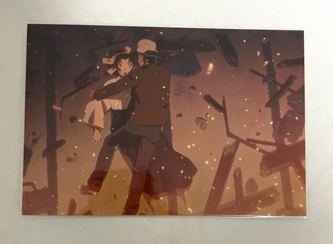 名探偵コナン　コナンプラザ　から紅の恋歌　服部平次 & 遠山和葉　ポストカード