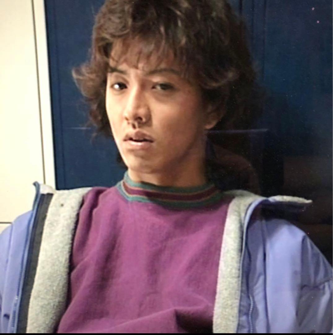 80sデカタグ patagonia シェルドシンチラ ゴールデンサイズ 木村拓哉