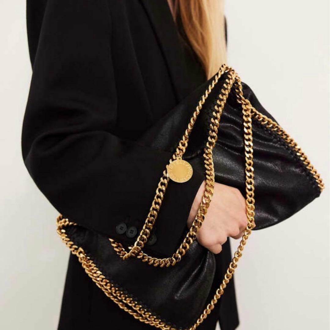 ステラマッカートニー　ファラベラ フォールドオーバー トートバッグ