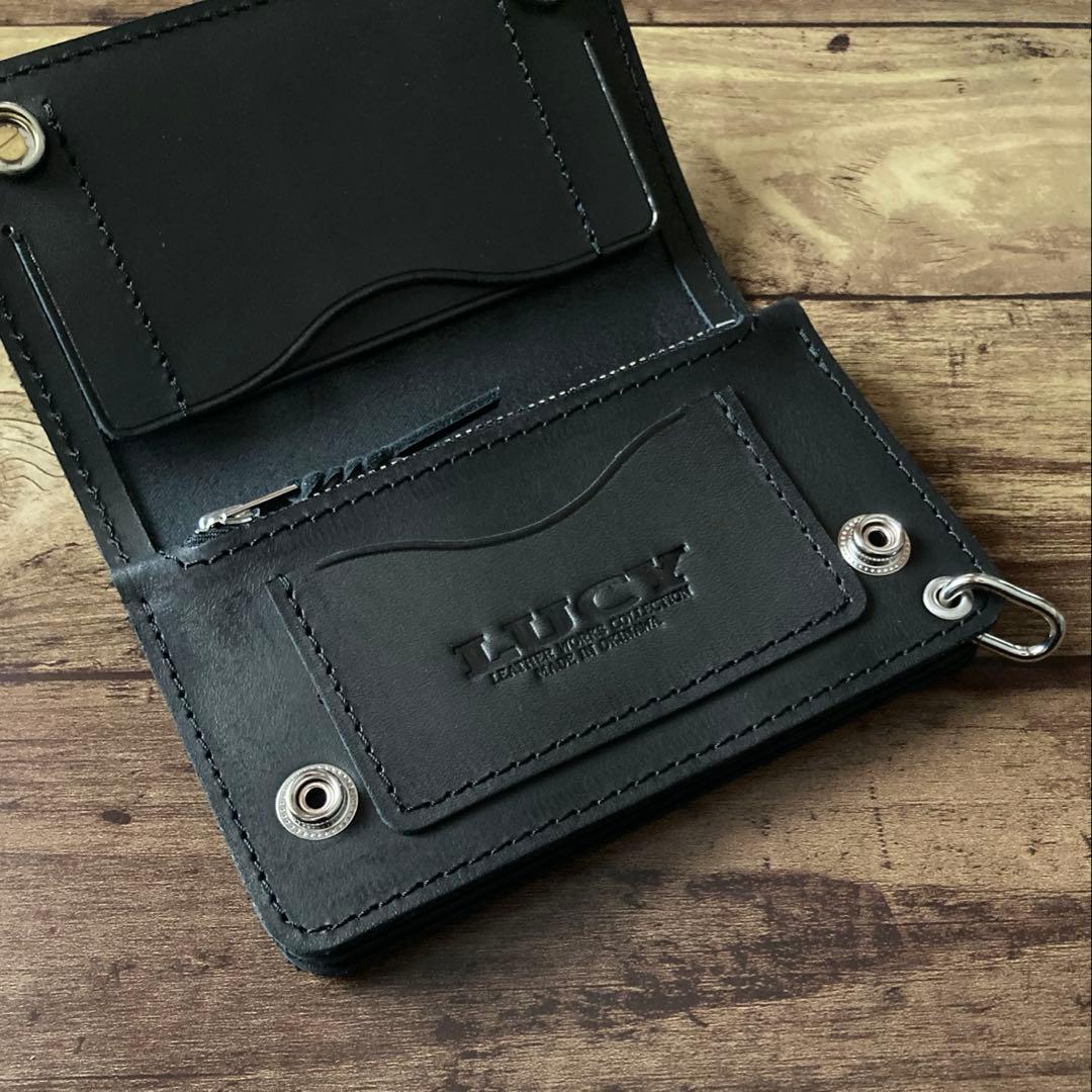 【KMSYプロフ必読】トラッカーウォレット150【お札を折らずに収納】