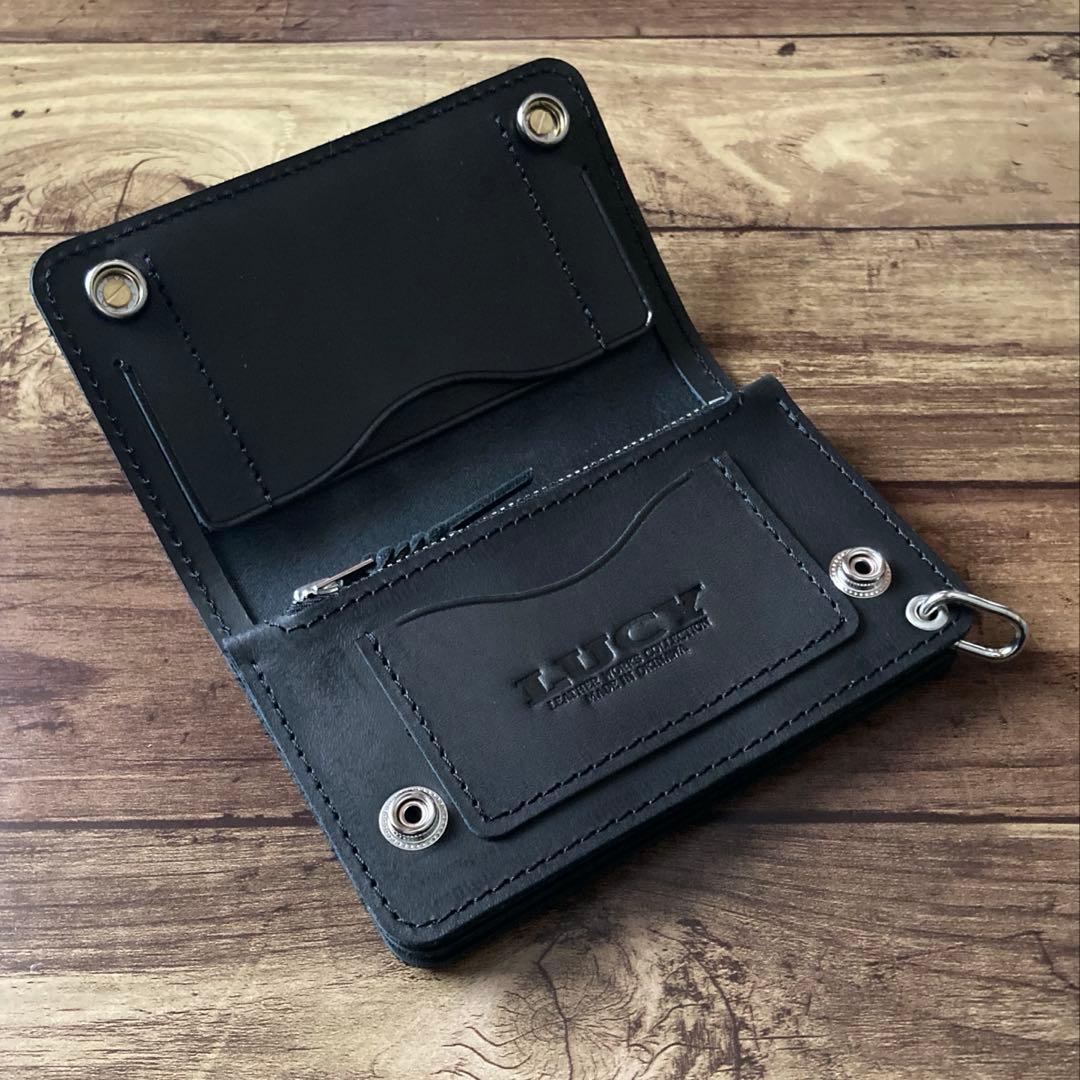 【KMSYプロフ必読】トラッカーウォレット150【お札を折らずに収納】