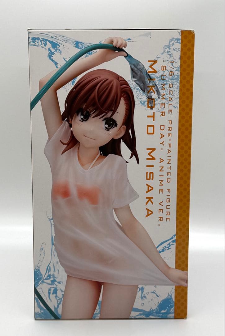 とある科学の超電磁砲S 御坂美琴 水遊びフィギュア アニメver.　未開封