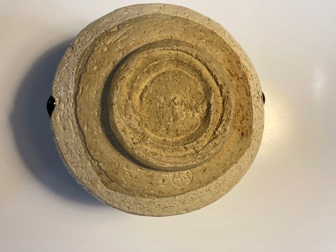 織部焼 山口茂造 色絵 茶碗 抹茶碗 茶事 茶道具