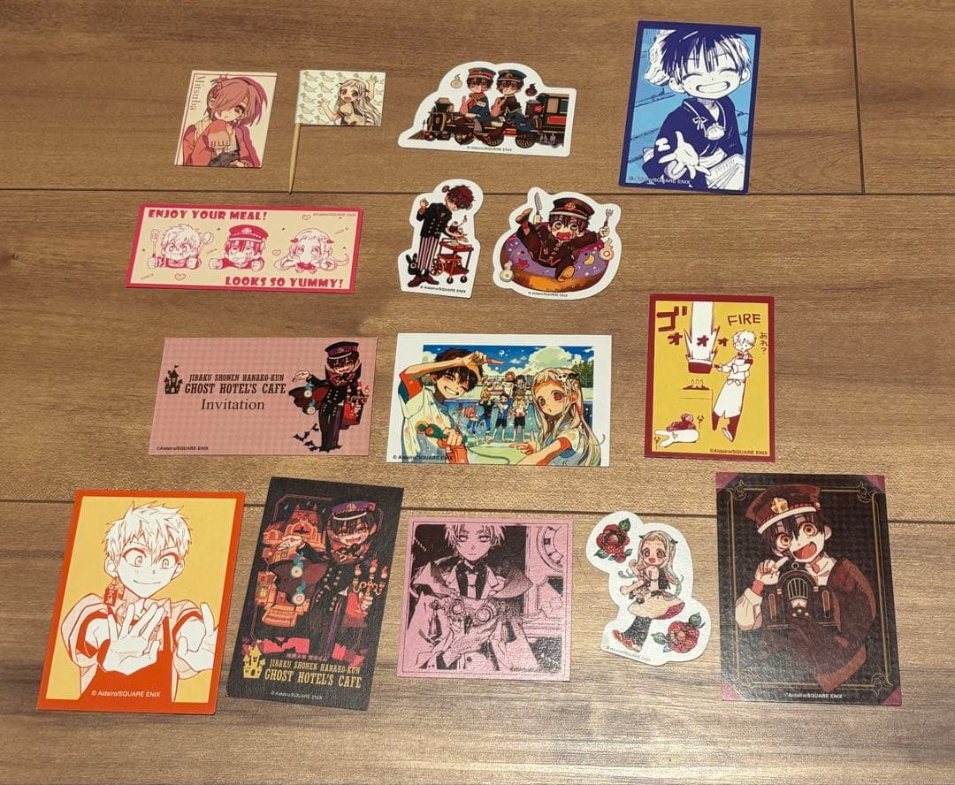 地縛少年花子くん　カフェ　特典　セット①