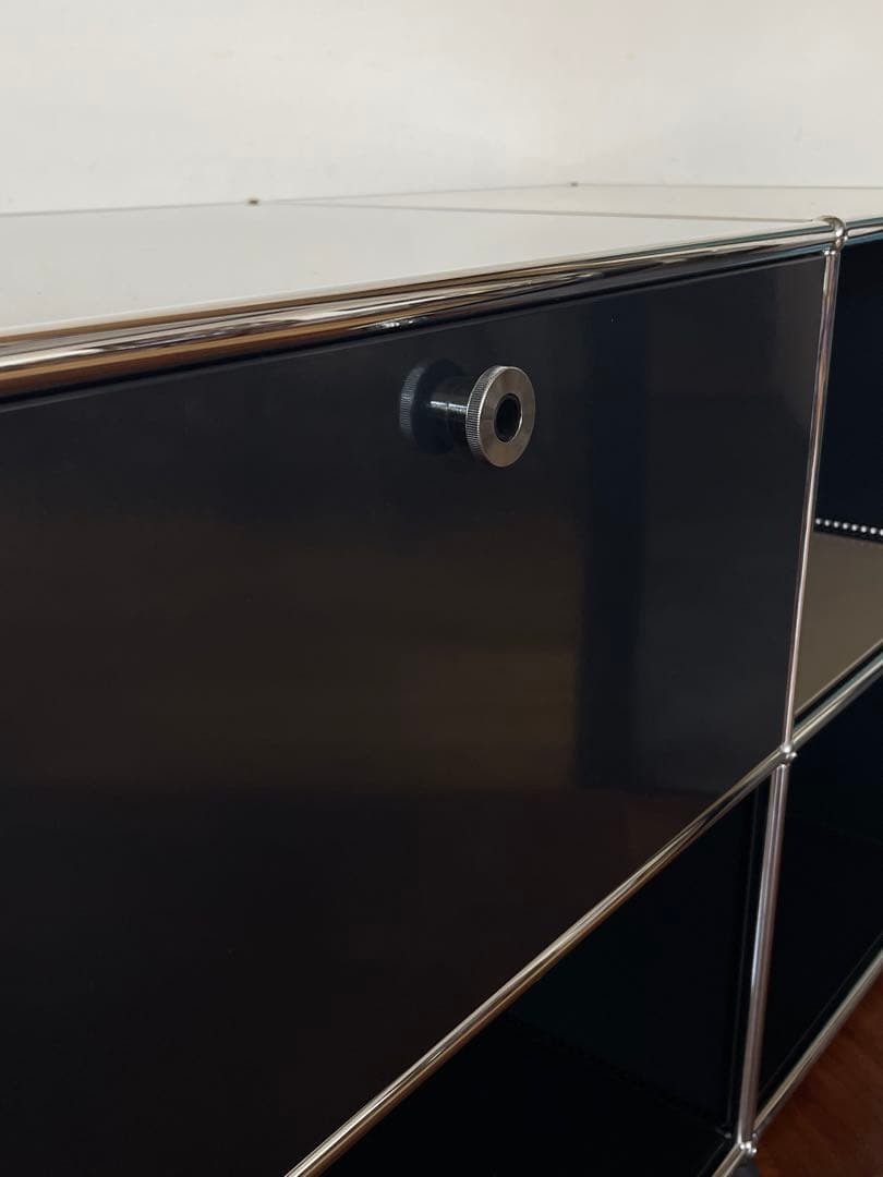 USM ハラー システム 2列 2段 ドロップダウンドア キャビネット