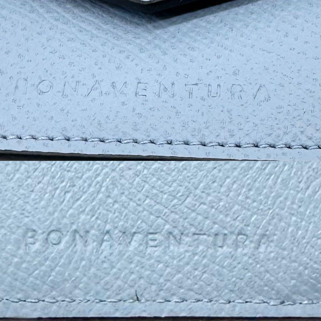 未使用✨BONAVENTURA コンパクト 三つ折り財布 ノブレッサ ブルーリン
