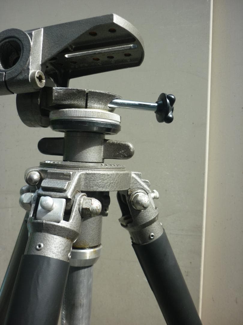 GITZO三脚 5型 3段大型アルミでギア式雲台+三脚バッグ付き