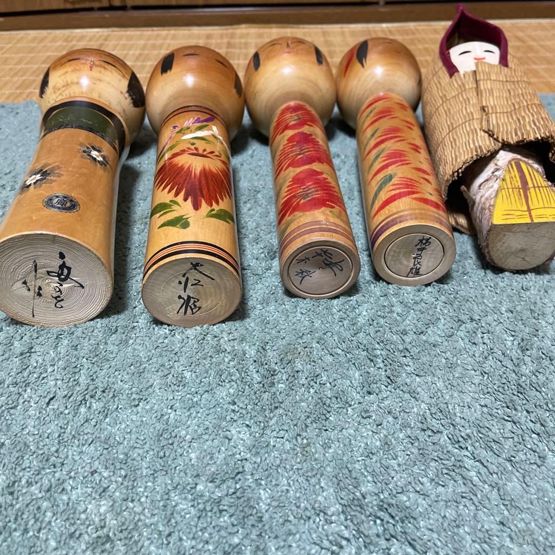 木製こけし人形 約32体 コレクション