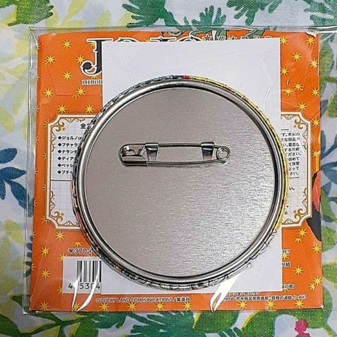 ジョジョ展 ジョルノ・ジョバァーナ コレクション缶バッジ 黄金の風