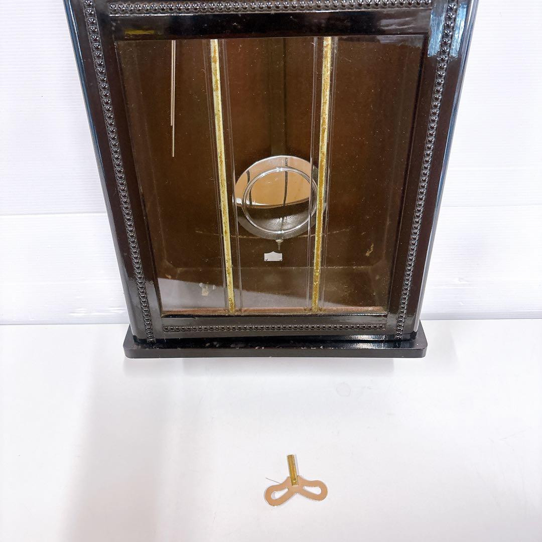 動作品 精工舎 宮型 壁掛け時計 柱時計 ロングタイプ 昭和レトロ・アンティーク
